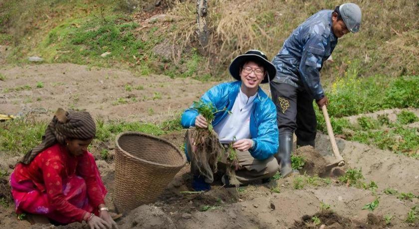 Hananoie - A Permaculture Resort Pokhara Dış mekan fotoğraf